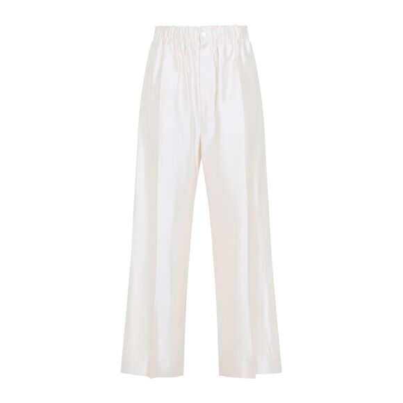 Carven Cotton And Silk Pants Women